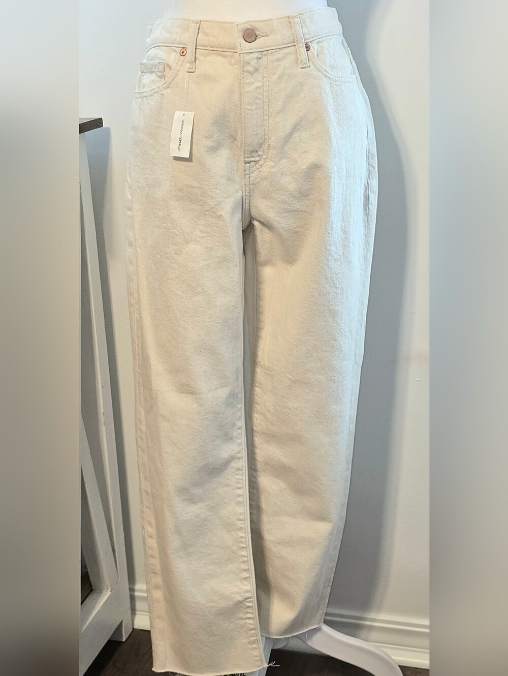 Banana Republic NWT High Rise Straight Jeans Women's Size 29